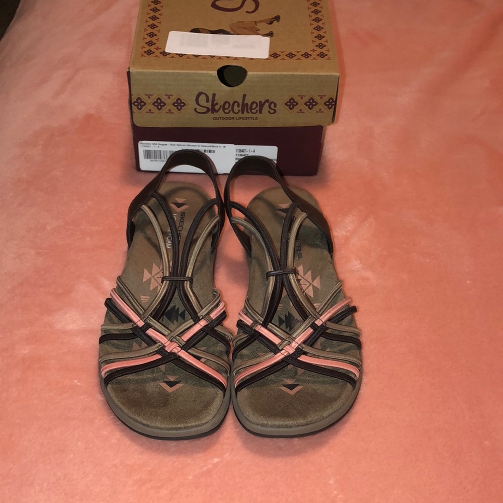 Never been worn!  Skechers Sandals- Very Comfy